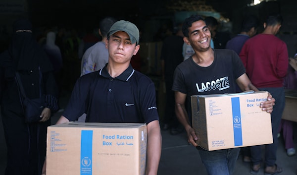 أشار «برنامج الأغذية العالمي» إلى أن العنف الذي طبع عمليات تسليم المساعدات من جانب «مؤسسة غزة الإنسانية»، سيشكّل سبباً آخر لـ«فشل» الأميركيين (أ ف ب)