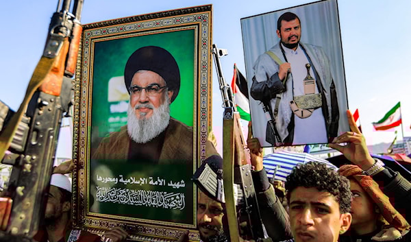 اليمنيون يؤكدون مجدداً تأييدهم للمقاومة (أف ب)