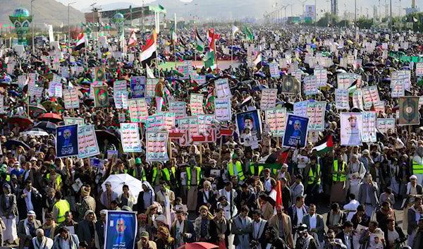 مطالبات شعبية لصنعاء بالضغط على الرياض لرفع الحصار (أ ف ب)