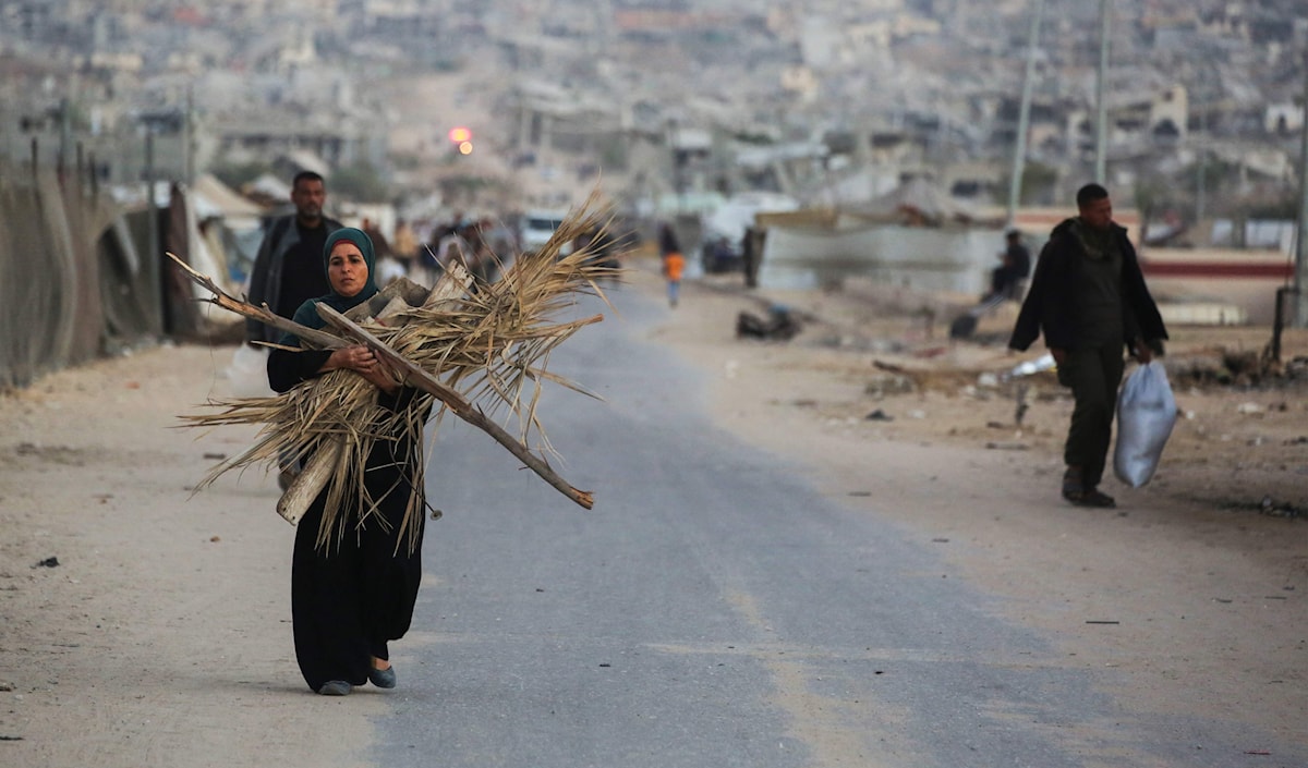 يخالف خطاب «لا أبرياء في غزة» المبادئ الأساسية للقانون الدولي الإنساني في أوقات الحرب (أ ف ب)