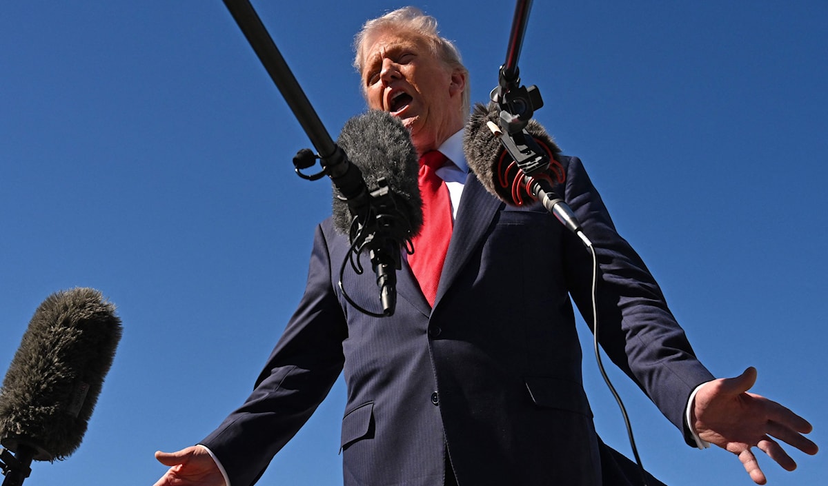 خطة ترامب تبدو غير قادرة على «إصلاح الضرر» الذي أنتجه عامان من الحرب (أ ف ب)