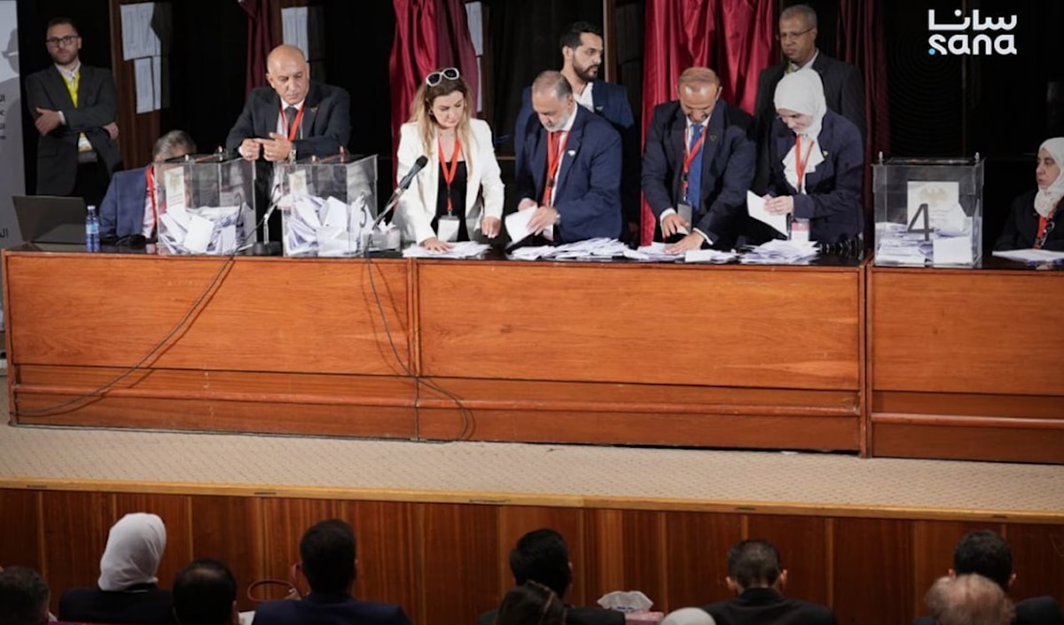 اللجنة العليا لانتخابات مجلس الشعب السوري تصدر النتائج الأولية (سانا)