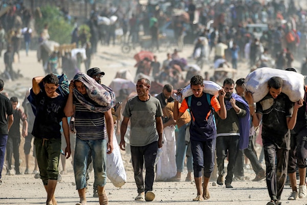 لن يكون هناك دور في إطار عملية إدخال المساعدات لـ«منظمة غزة الإنسانية» (أ ف ب)