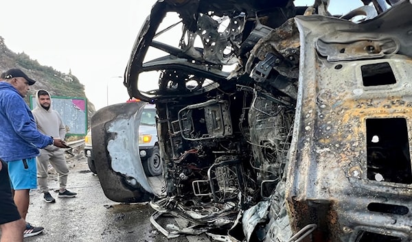 استهدفت مسيّرة للعدو سيارة على اوتوستراد البيسارية أدت الى استشهاد مواطن (علي حشيشو)