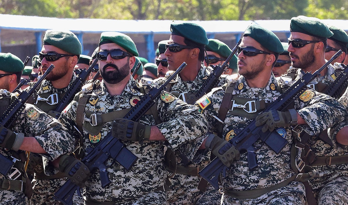 «العدو شكّل شبكة من العناصر المخدوعين والخائنين للوطن بهدف زعزعة أمن البلاد» (أ ف ب)