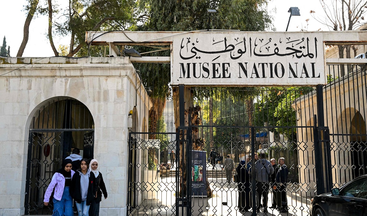 المسروقات من المتحف الوطني في دمشق «تمثّل ذاكرة السوريين» (أ ف ب)