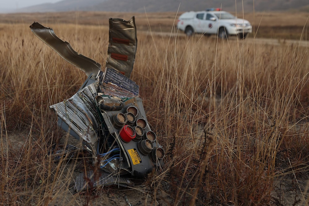 رُصد حطام الطائرة على مسافة قريبة من الحدود الأذربيجانية (أ ف ب)
