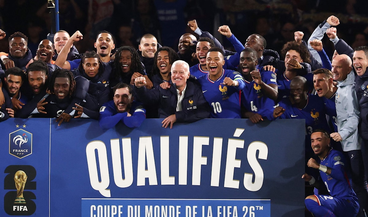 باتت فرنسا ثاني دولة تبلغ النهائيات عن القارة الأوروبية بعد إنكلترا.