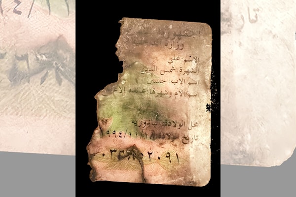 هوية الشهيد الدكتور علي شمس الدين وجدت بين الركام في مكان استشهاده