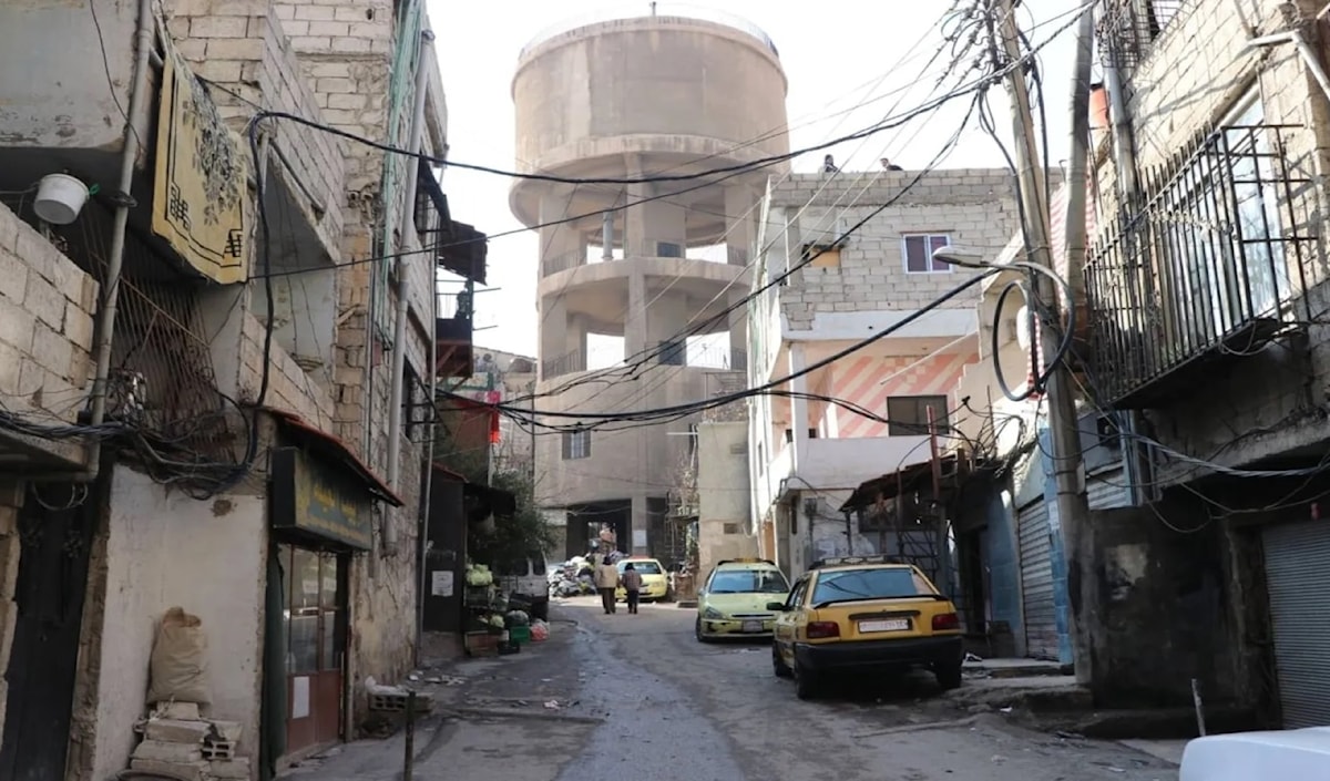 جسماً مجهولاً متفجراً سقط في المزة 86 (من الويب)