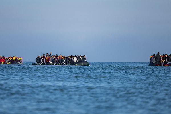 قضى 33 ألف مهاجر في البحر الأبيض المتوسط منذ العام 2014 (أ ف ب)
