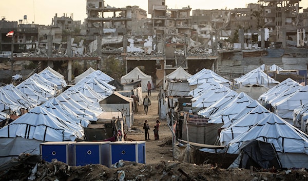 تقسيم واقعي لغزة بين شرقية وغربية (أ ف ب)