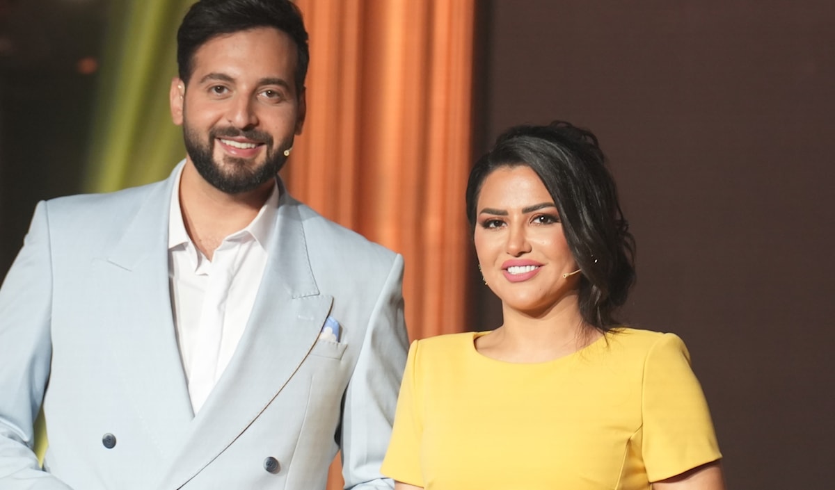 يتشارك المغني اللبناني تقديم البرنامج مع المصريّة إيمان عبد الغني