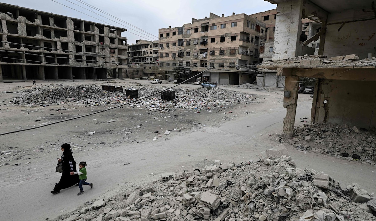 أكّد صندوق النقد التزامه بدعم سوريا (أ ف ب)