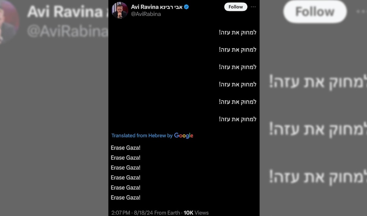 محتوى المغرّدين الصهاينة عدواني  تجاه جميع الأعراق والديانات على الأرض
