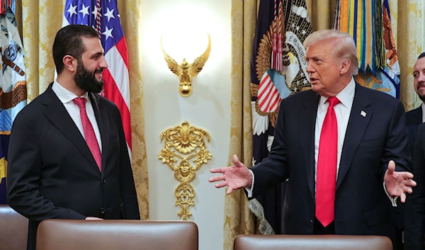 لا تبدو زيارة الشرع إلى واشنطن «محضر خير» بالنسبة إلى الرئيس السوري الانتقالي حتى الآن (أ ف ب)