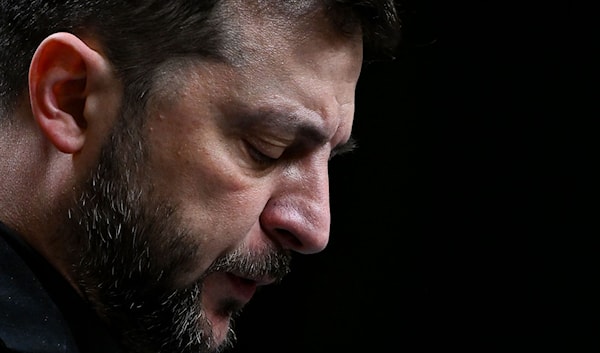 قبول زيلينسكي الضمني بالخطة، أو على الأقلّ عدم رفضه العلني لها، ليس مُستغرَباً (أ ف ب)