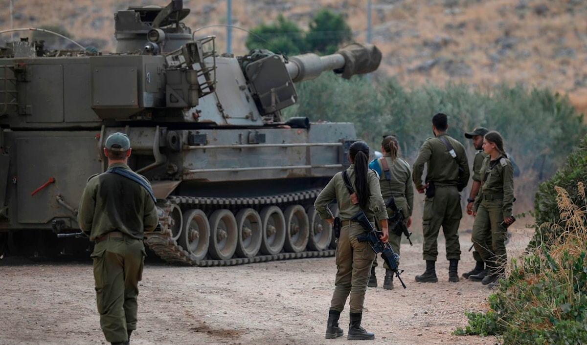 توغّلت دورية عسكرية تابعة للقوات الإسرائيلية من التل الأحمر الغربي (من الويب)