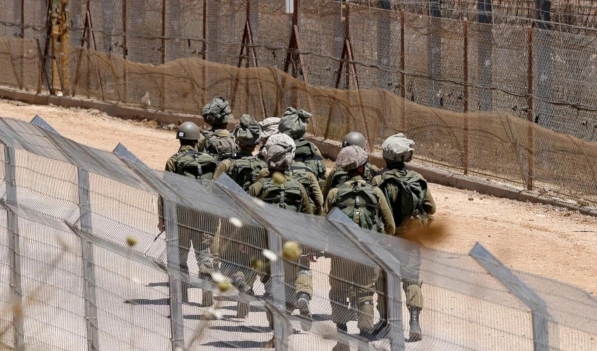 توغلت 6 آليات عسكرية ضمن خط وقف إطلاق النار (أ ف ب)