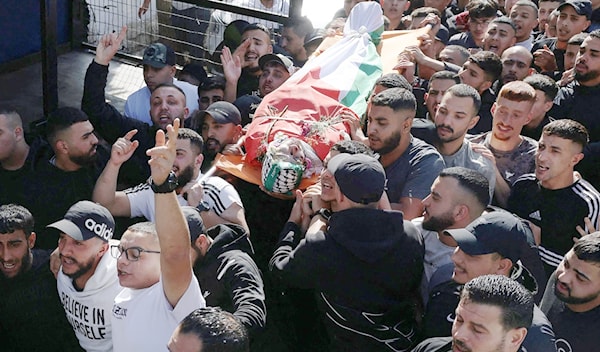 استشهد ثلاثة مواطنين من البلدة خلال الأسبوع الماضي فقط (أ ف ب)