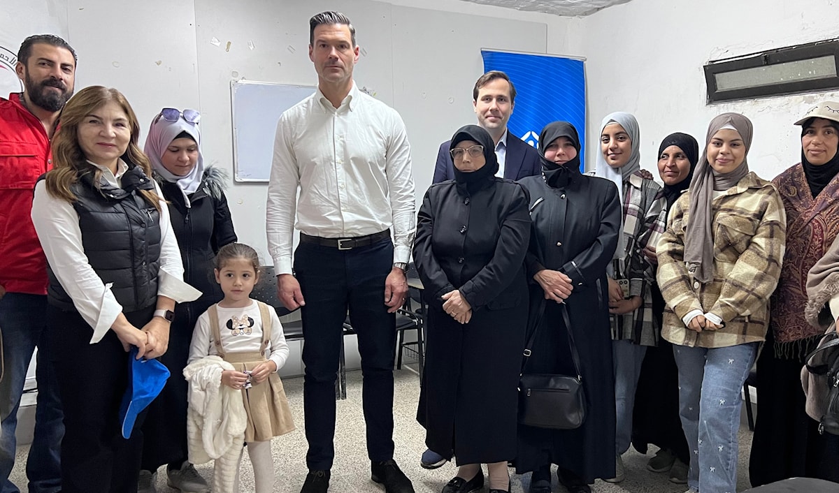 فورسل: «مصالحنا السويدية على المحك» (UNHCR)