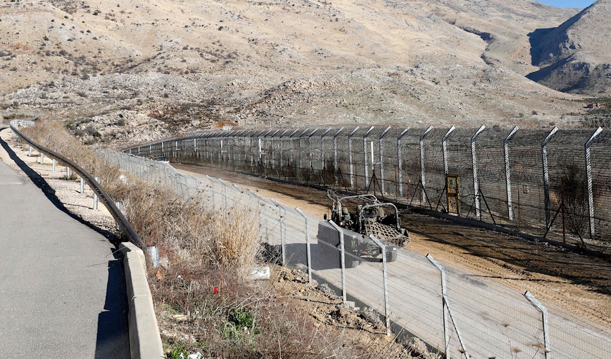 تسلّل المستوطنون من موقعين منفصلين في مرتفعات الجولان وجبل الشيخ (أ ف ب)