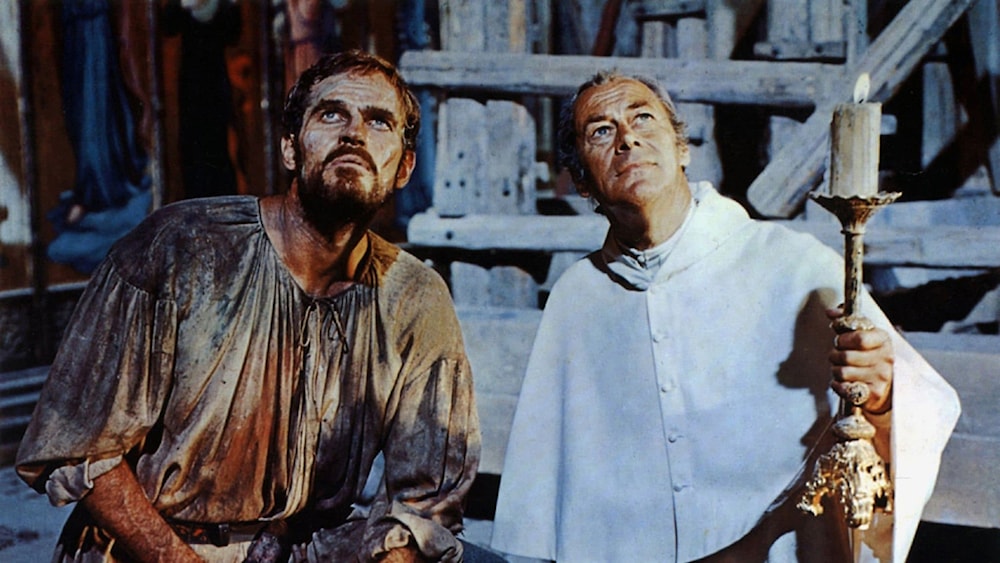 من فيلم The Agony and the Ecstasy عام 1965