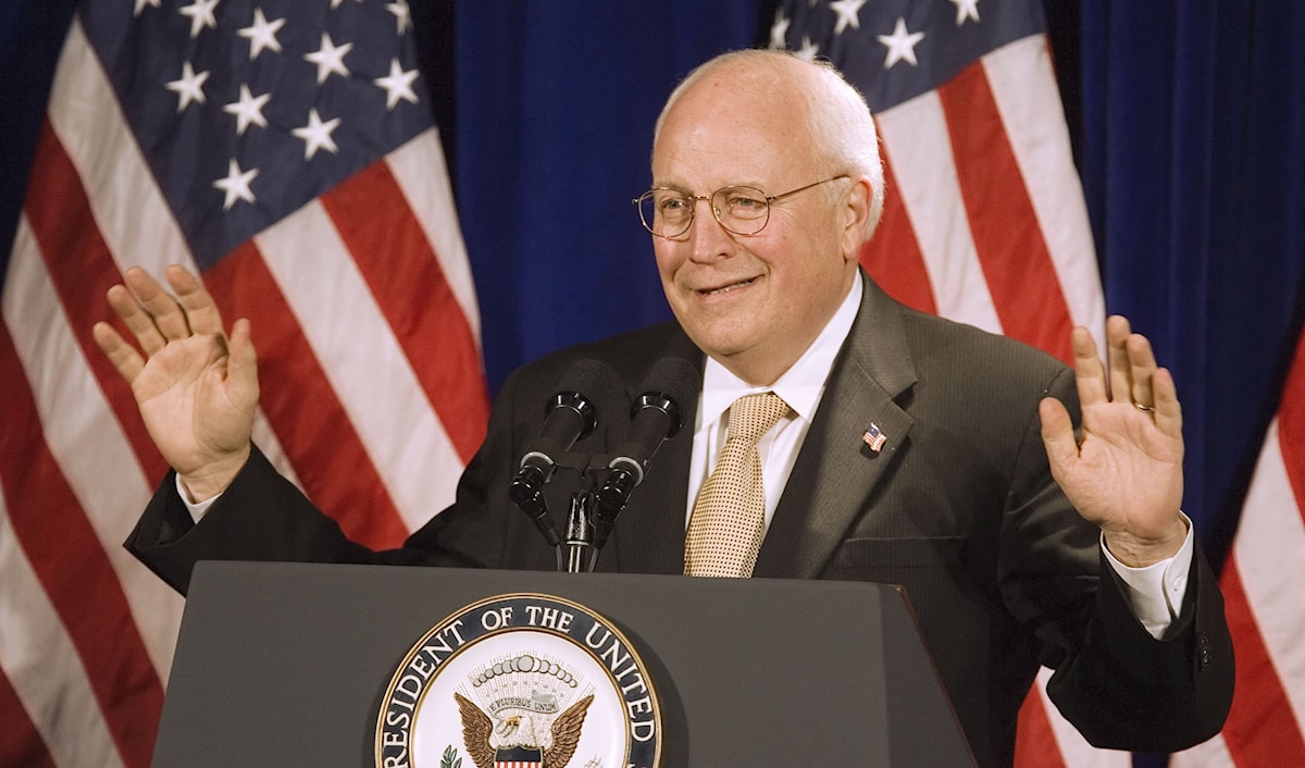 كان تشيني من أبرز المحرّضين على غزو العراق في 2003 (أ ف ب)