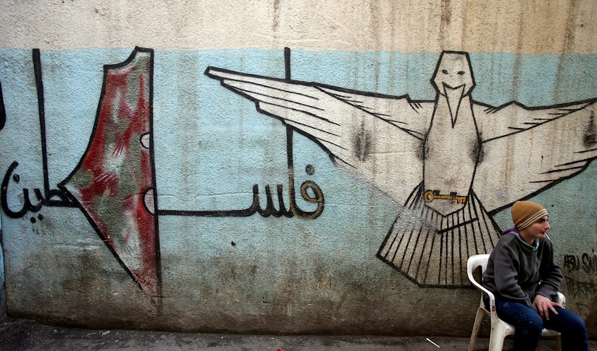 أكدت فصائل منظمة التحرير الفلسطينية تأييدها مكافحة المخدرات في مخيم شاتيلا (هيثم الموسوي)