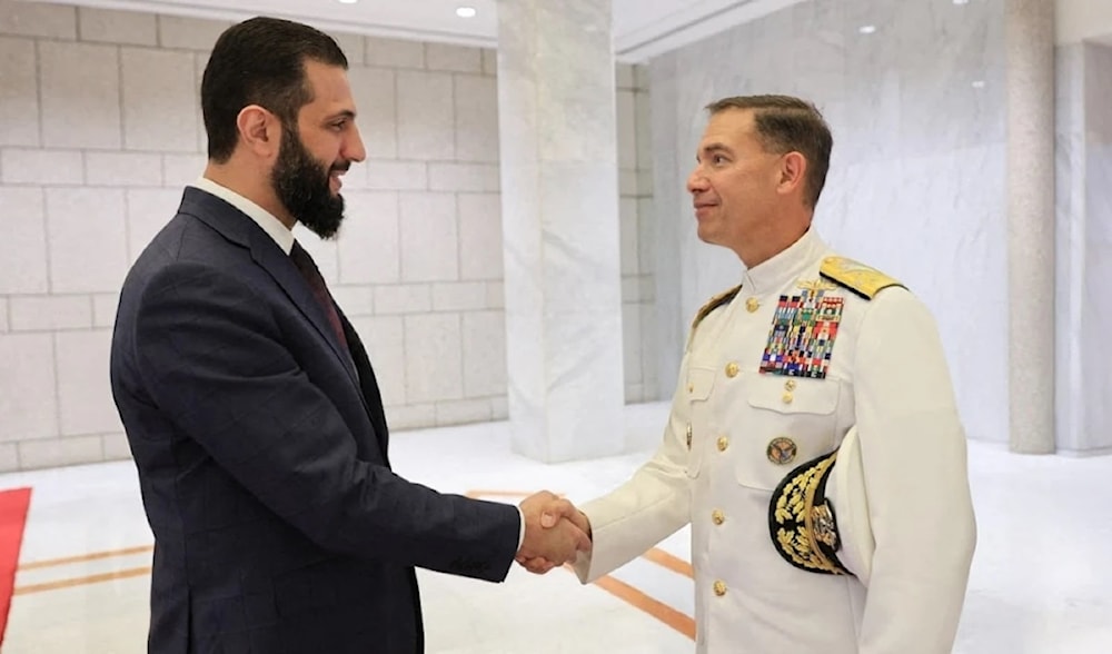 نوقشت خطة القاعدة خلال زيارة قائد &laquo;سنتكوم&raquo; إلى دمشق (أ ف ب)