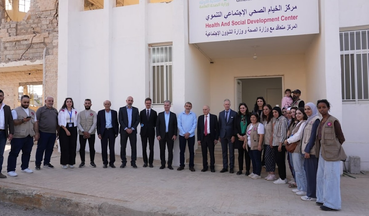 السفير البلجيكي يزور مراكز «عامل» في العرقوب والخيام