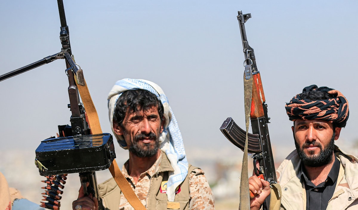 تُركّز الأوساط الأمنية الإسرائيلية، في مقاربتها خطر «أنصار الله»، على مسألة بناء القدرات وتعزيز ترسانة الصواريخ والمسيّرات (أ ف ب)