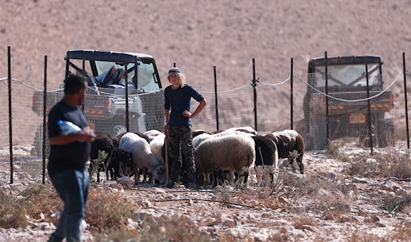 شهدت مناطق متفرّقة من الضفة الغربية، أمس، هجمات عدّة شنّها مستوطنون (أ ف ب)