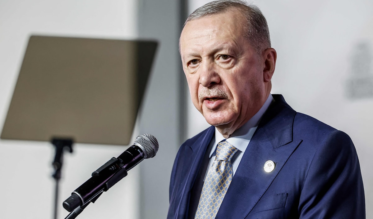 إردوغان: نسعى جاهدين لإزالة واحدة من أكبر العقبات في تركيا (أ ف ب)