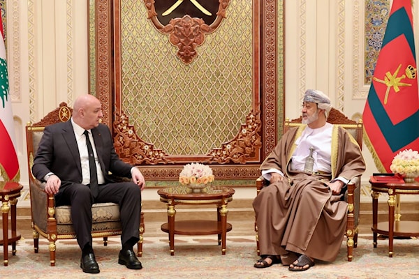 أكد الجانب العماني دعمه الكامل لسيادة لبنان واستقلاله ووحدة أراضيه (رئاسة الجمهورية)