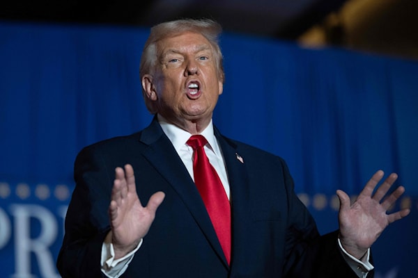 ترامب: تقارير «نيويورك تايمز» تهدف إلى التشهير والإساءة لي (أ ف ب)