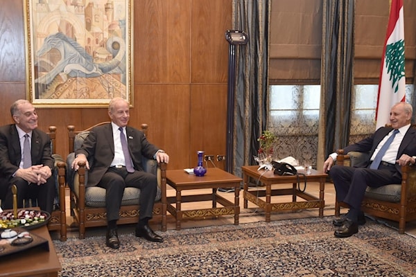 أكد عيسى أن المساعدات الأميركية للجيش مستمرة ولم تتوقف يوماً (المكتب الإعلامي لرئاسة مجلس النواب)