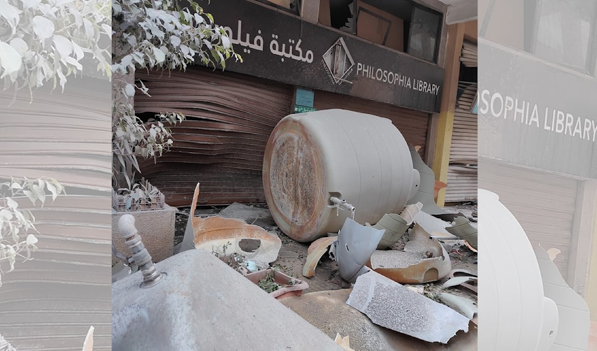 «فيلوسوفيا» تنهض من ركام الضاحية: «بائع الكتب» يتحدّى العدوان مرّتين