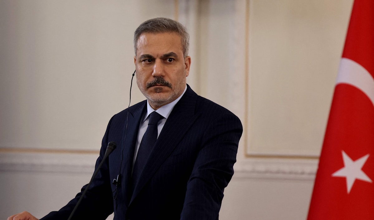 دعا فيدان المجتمع الدولي إلى إعطاء فرصة لسوريا الجديدة (أ ف ب)