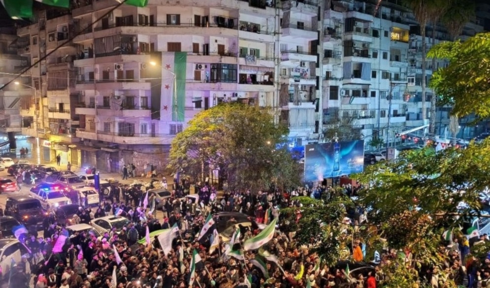 دمشق تحتفل بإلغاء قانون «قيصر» (الإخبارية السورية)