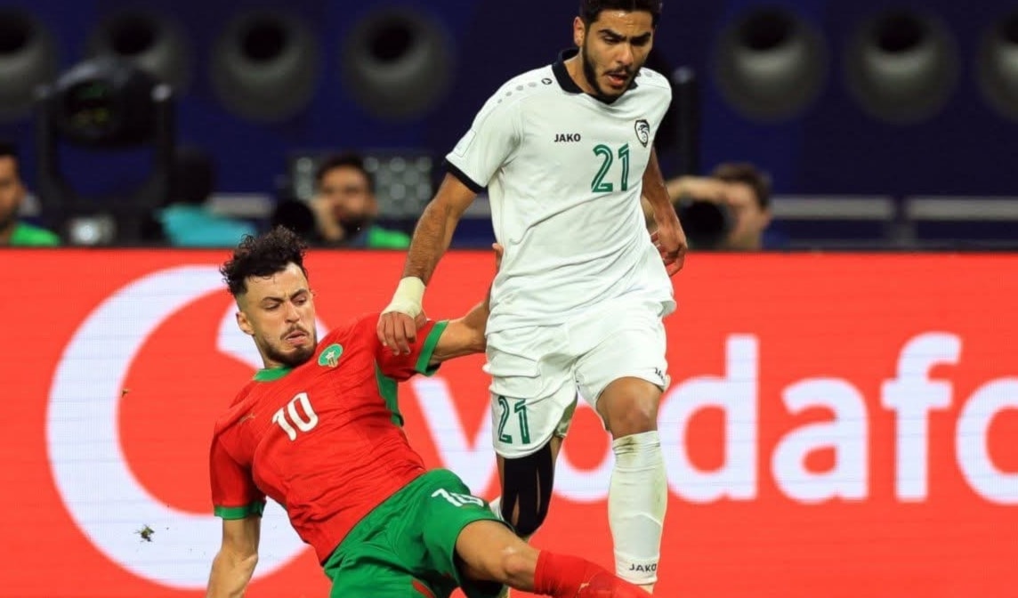 فازَ المنتخب المغربي  على نظيره المنتخب السوري 1-0 في ربع نهائي كأس العرب.