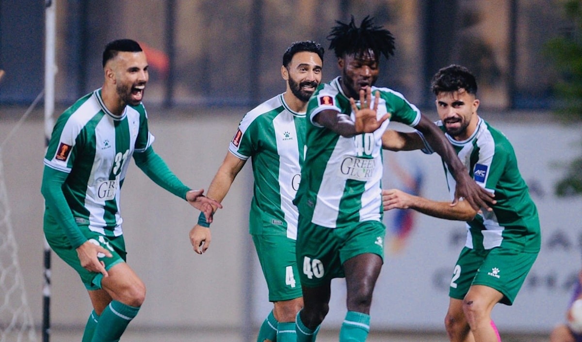 استغل الأنصار النقص العددي لجويّا ففاز بهدف جبرين (طلال سلمان)