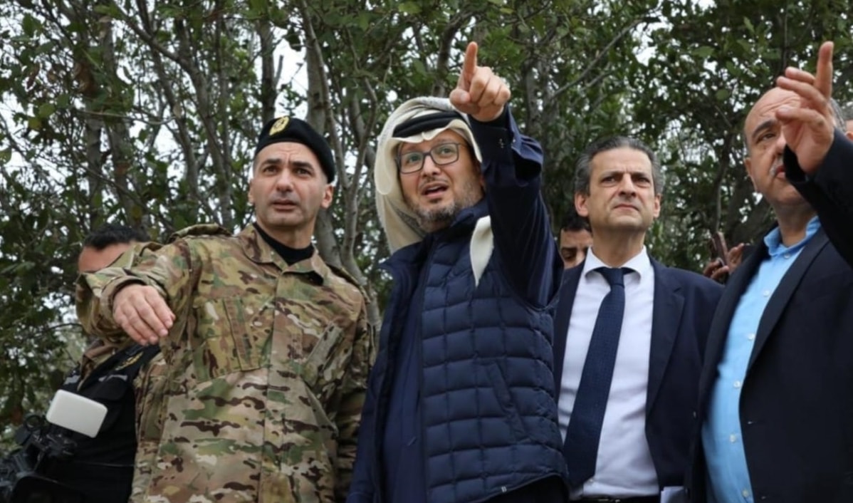 السفير السعودي خلال الجولة الدبلوماسية في جنوب الليطاني (الأخبار)