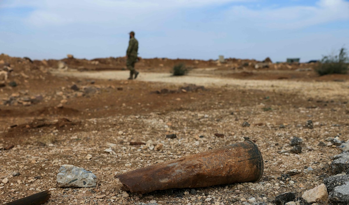 يعتمد التحالف الدولي على قوات أمن البادية في تنفيذ المهام الأمنية (أ ف ب)