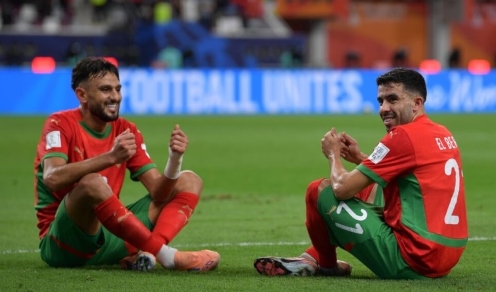 فازَ المنتخب المغربي على منتخب الإمارات بثلاثة أهداف دون رد.