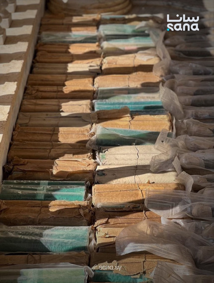 الأمن الداخلي في الزبداني يحبط محاولة تهريب أسلحة باتجاه لبنان (سانا)