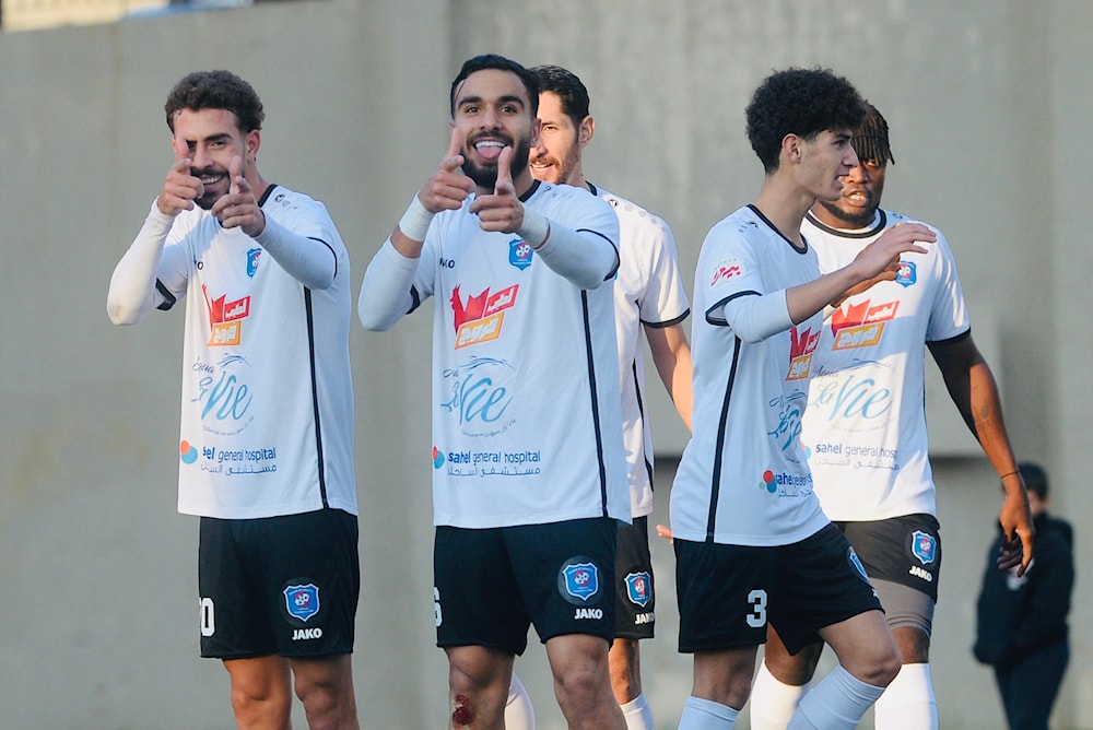 فرحة شباب الساحل بهدف التعادل أمام الأنصار