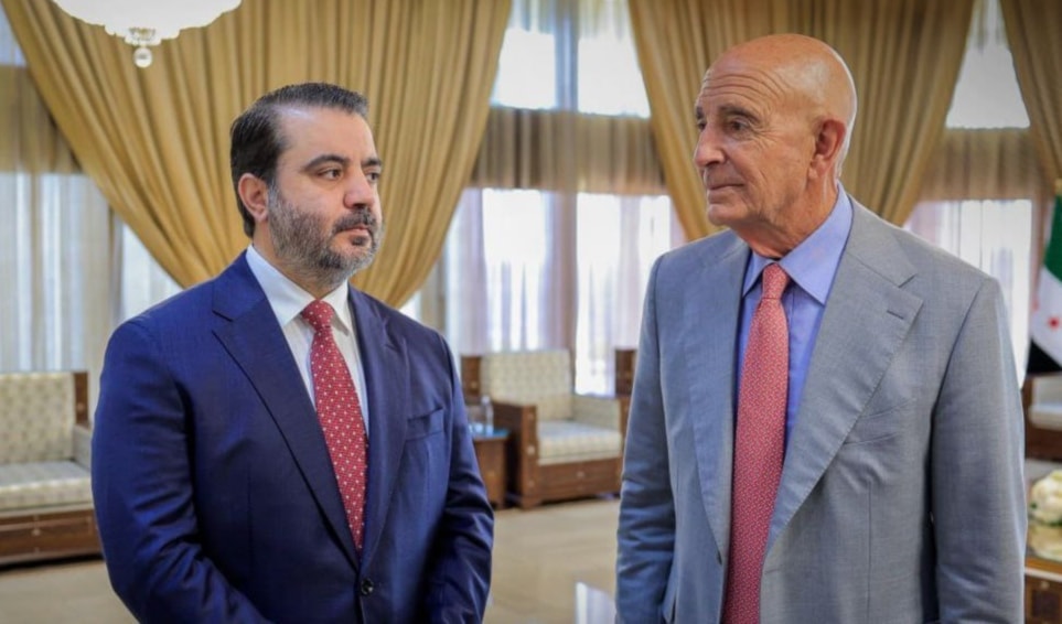 زار برّاك، دمشق، حيث التقى الشرع والشيباني (سانا)