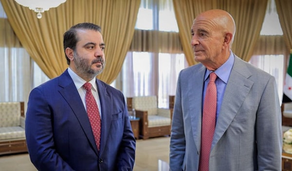 زار برّاك، دمشق، حيث التقى الشرع والشيباني (سانا)