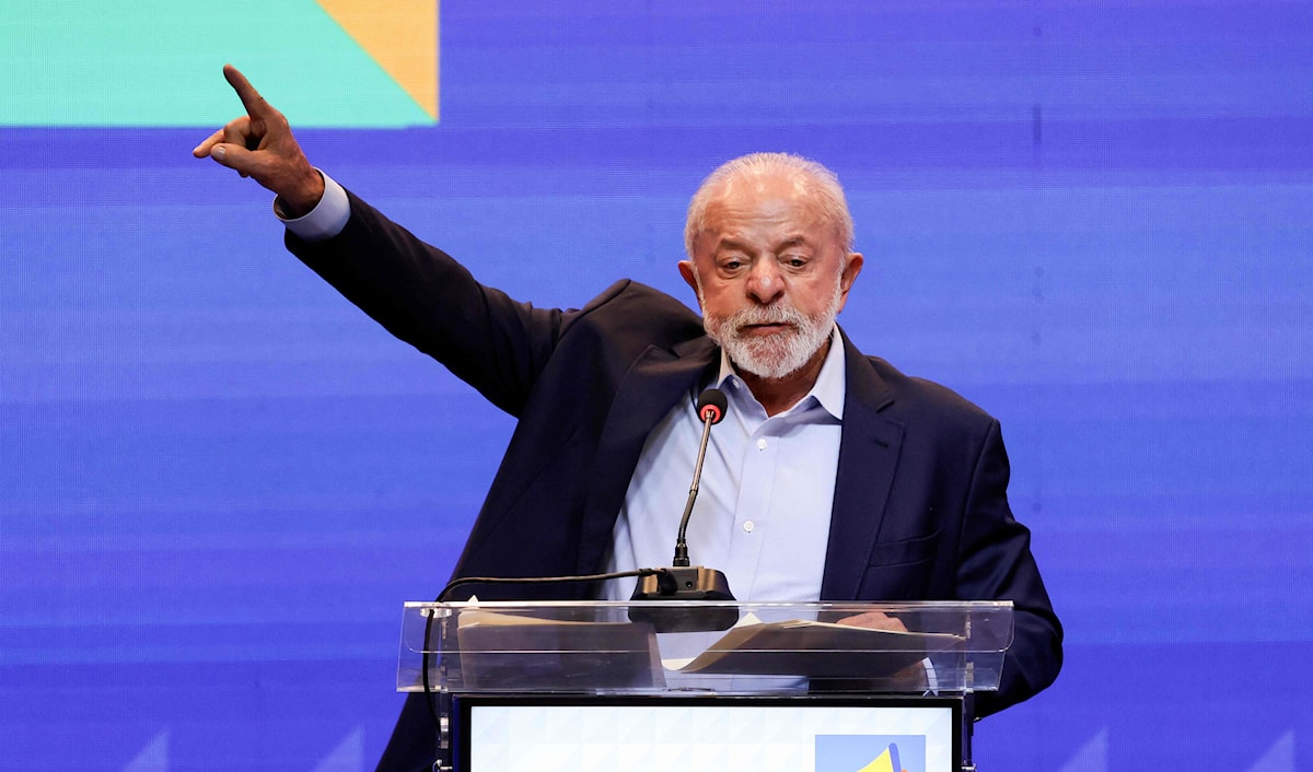 الرئيس البرازيلي لويس إيناسيو لولا دا سيلفا (أ ف ب)